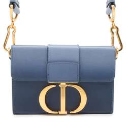 Christian Dior Shoulder Bag Montaigne Leather