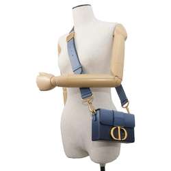 Christian Dior Shoulder Bag Montaigne Leather