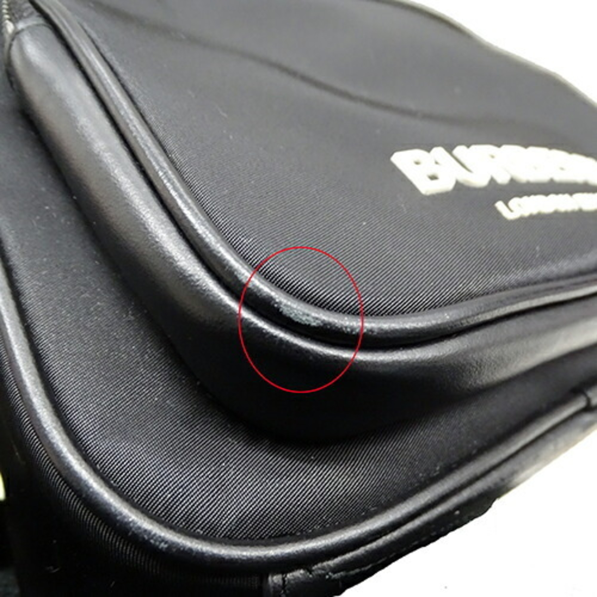 Burberry Men's Shoulder Bag Nylon Buddy Black