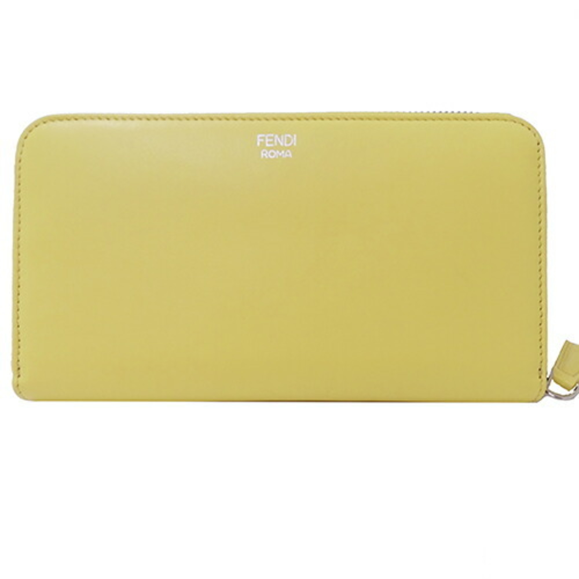 FENDI Women's Hypnotize Wallet Leather Yellow 8M0299