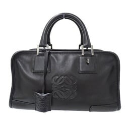 LOEWE Women's Bag, Handbag, Leather, Amazona 28, Black, Size Black