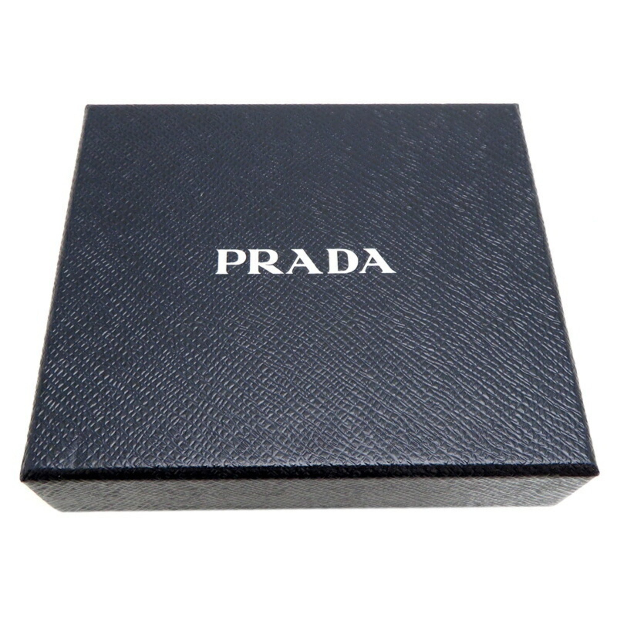 Prada VIT.MOVE LOVE Women's Bi-fold Wallet 1MV204 Leather NERO (Black)