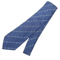 Louis Vuitton Men's Tie 100% Silk Blue
