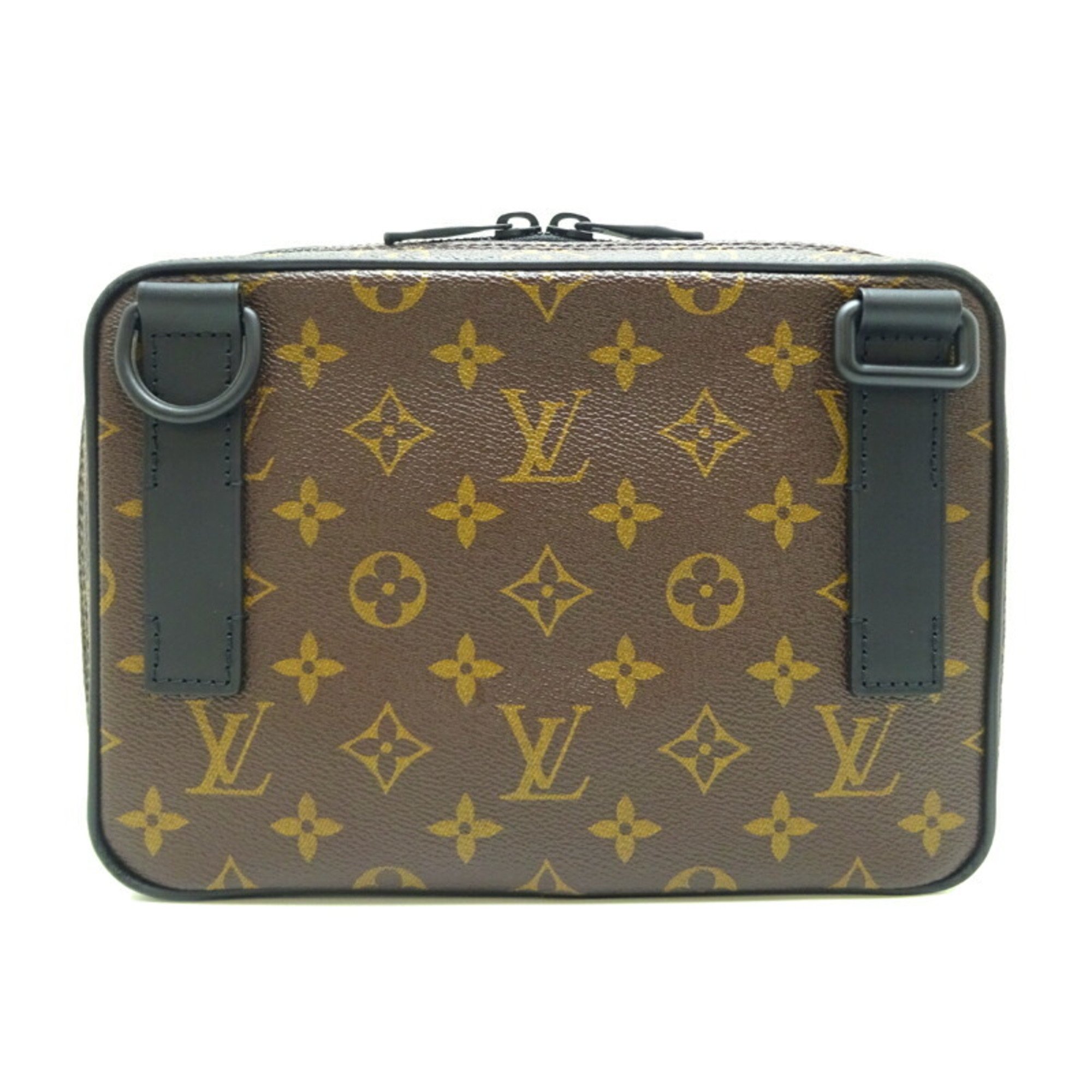 Louis Vuitton Utility Front Bag Women's Shoulder M44468 Monogram Brown