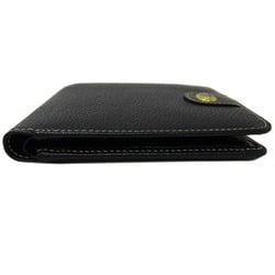 Dunhill Men's Bi-fold Wallet Leather Black