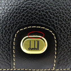 Dunhill Men's Bi-fold Wallet Leather Black