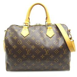 Louis Vuitton Speedy Bandouliere 30 Women's Handbag M41112() Monogram Brown