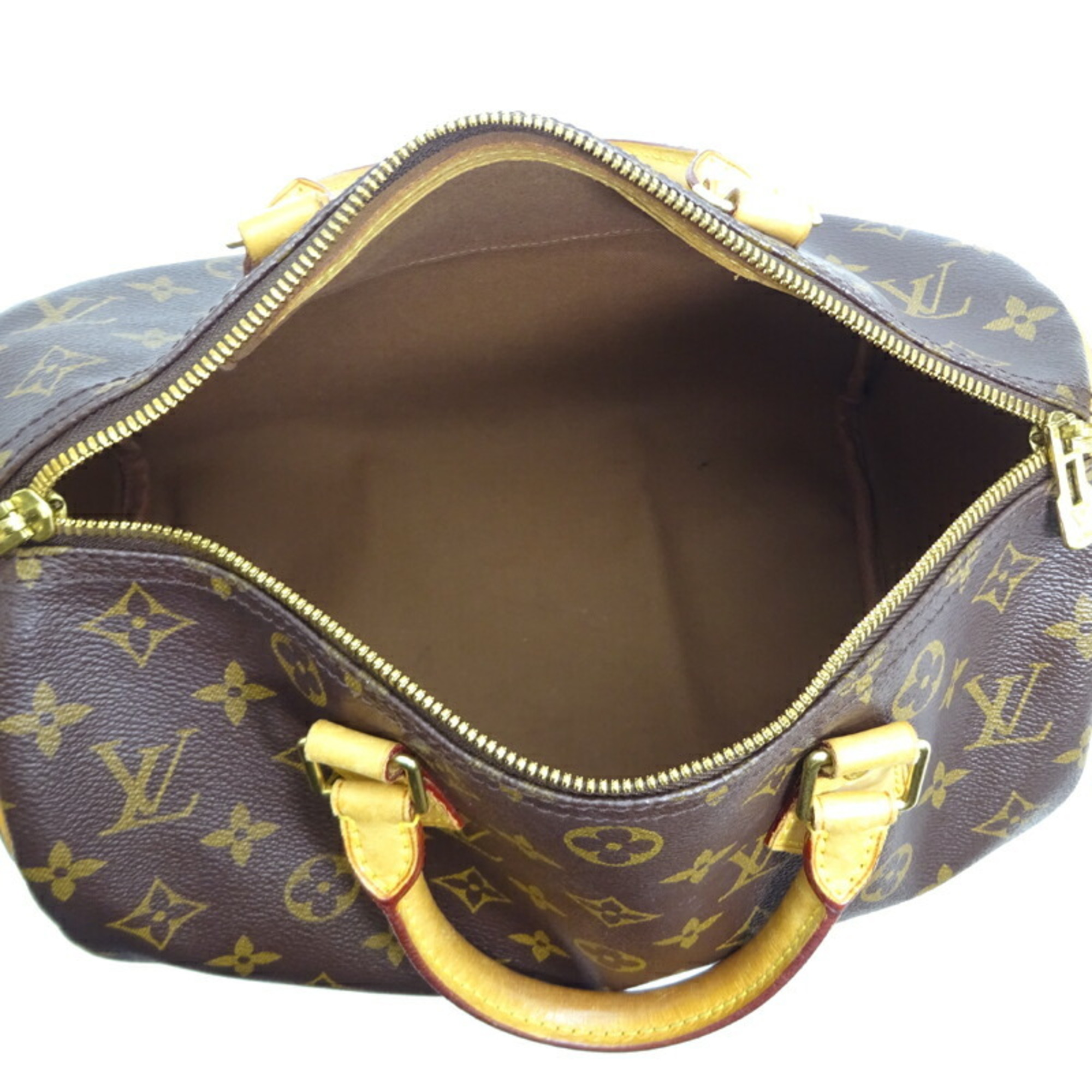 Louis Vuitton Speedy Bandouliere 30 Women's Handbag M41112() Monogram Brown