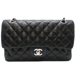 Chanel Matelasse 25 Chain Women's Shoulder Bag AO1112 Lambskin Black