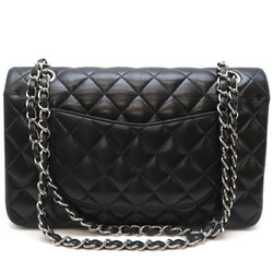 Chanel Matelasse 25 Chain Women's Shoulder Bag AO1112 Lambskin Black