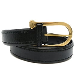 Gucci Men's Belt 114883 Leather Black