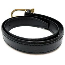 Gucci Men's Belt 114883 Leather Black