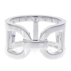 Hermes Ring Ever Chaine d'Ancre MM SV925 Silver Size 51 HERMES