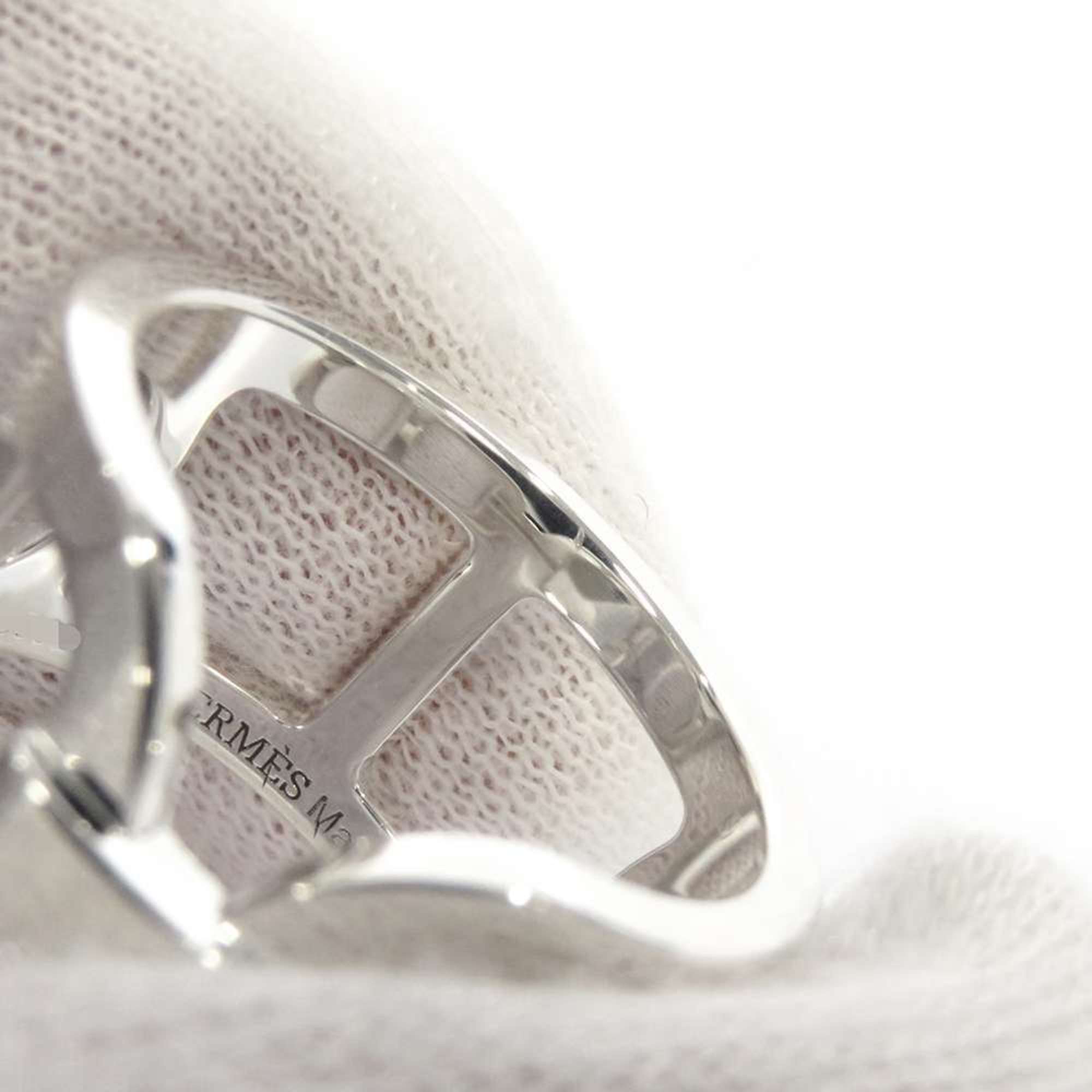 Hermes Ring Ever Chaine d'Ancre MM SV925 Silver Size 51 HERMES