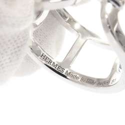 Hermes Ring Ever Chaine d'Ancre MM SV925 Silver Size 51 HERMES