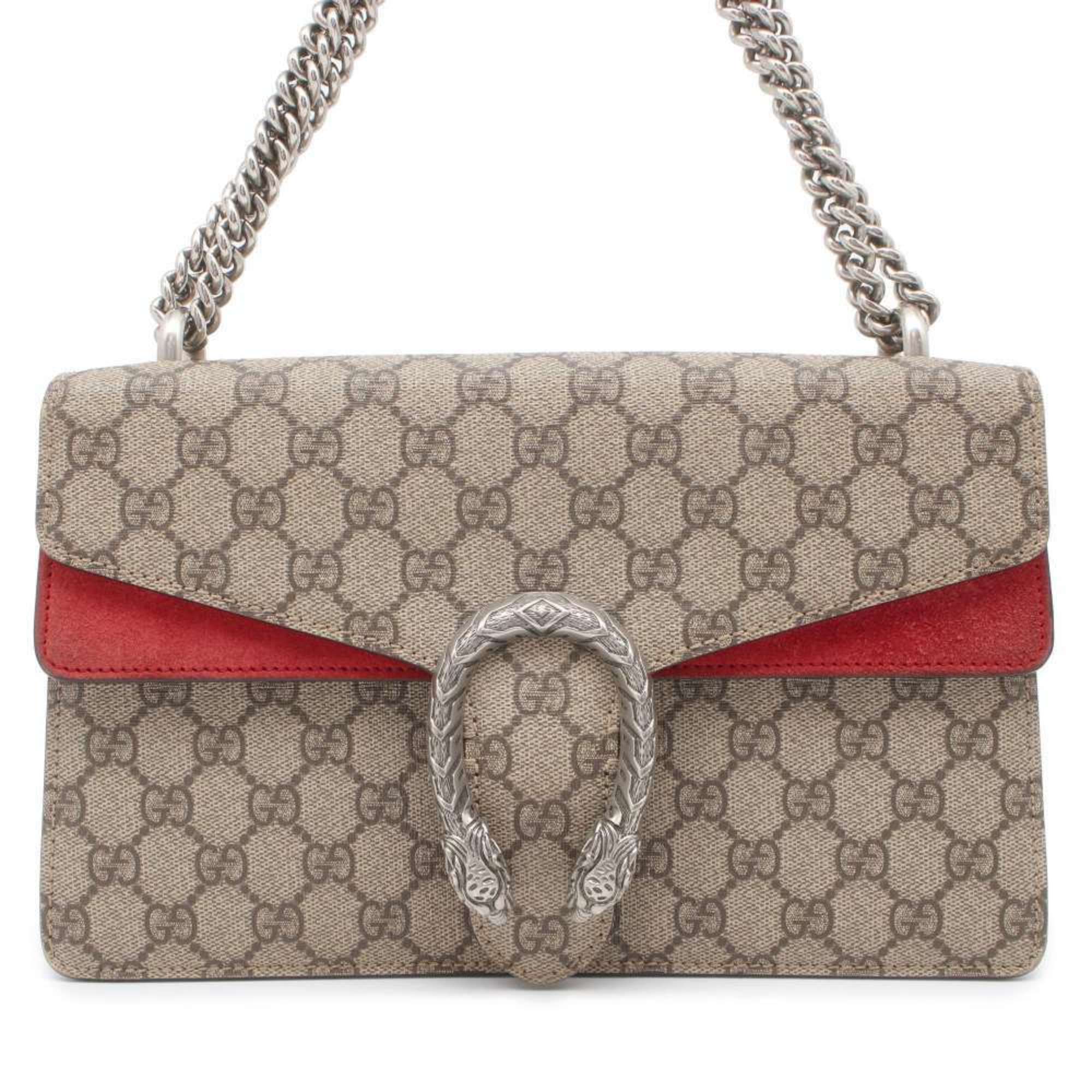 Gucci Chain Shoulder Bag Dionysus GG Small 400249 GUCCI