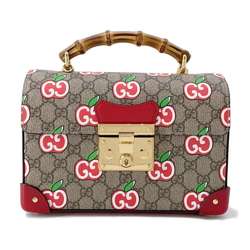 Gucci Handbag GG Apple Bamboo Supreme 603221 GUCCI 2way Shoulder Bag