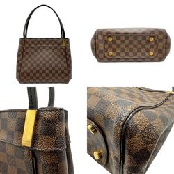 Louis Vuitton LOUIS VUITTON Handbag Damier Marble PM Canvas Ebene Women's N41215 n0103