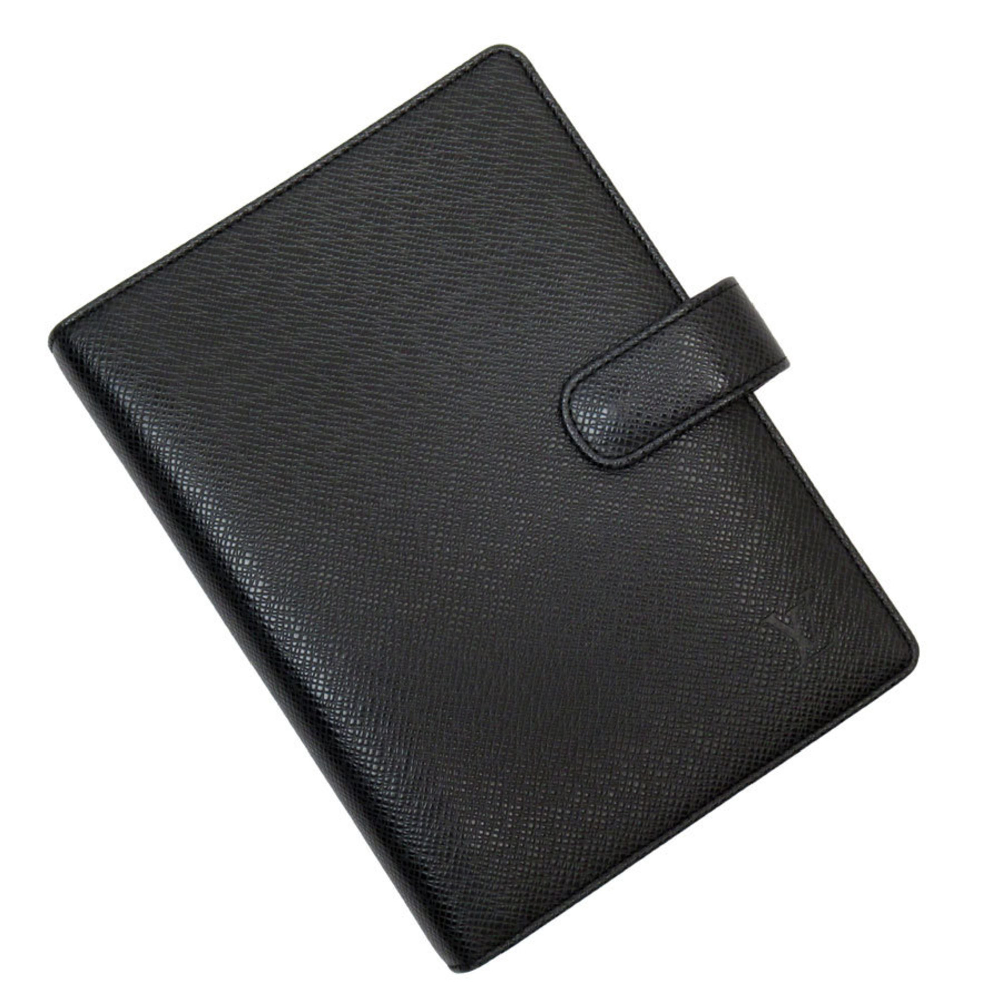 Louis Vuitton LOUIS VUITTON Diary Cover Taiga Agenda MM Aldwaz Men's R20423 w0598a