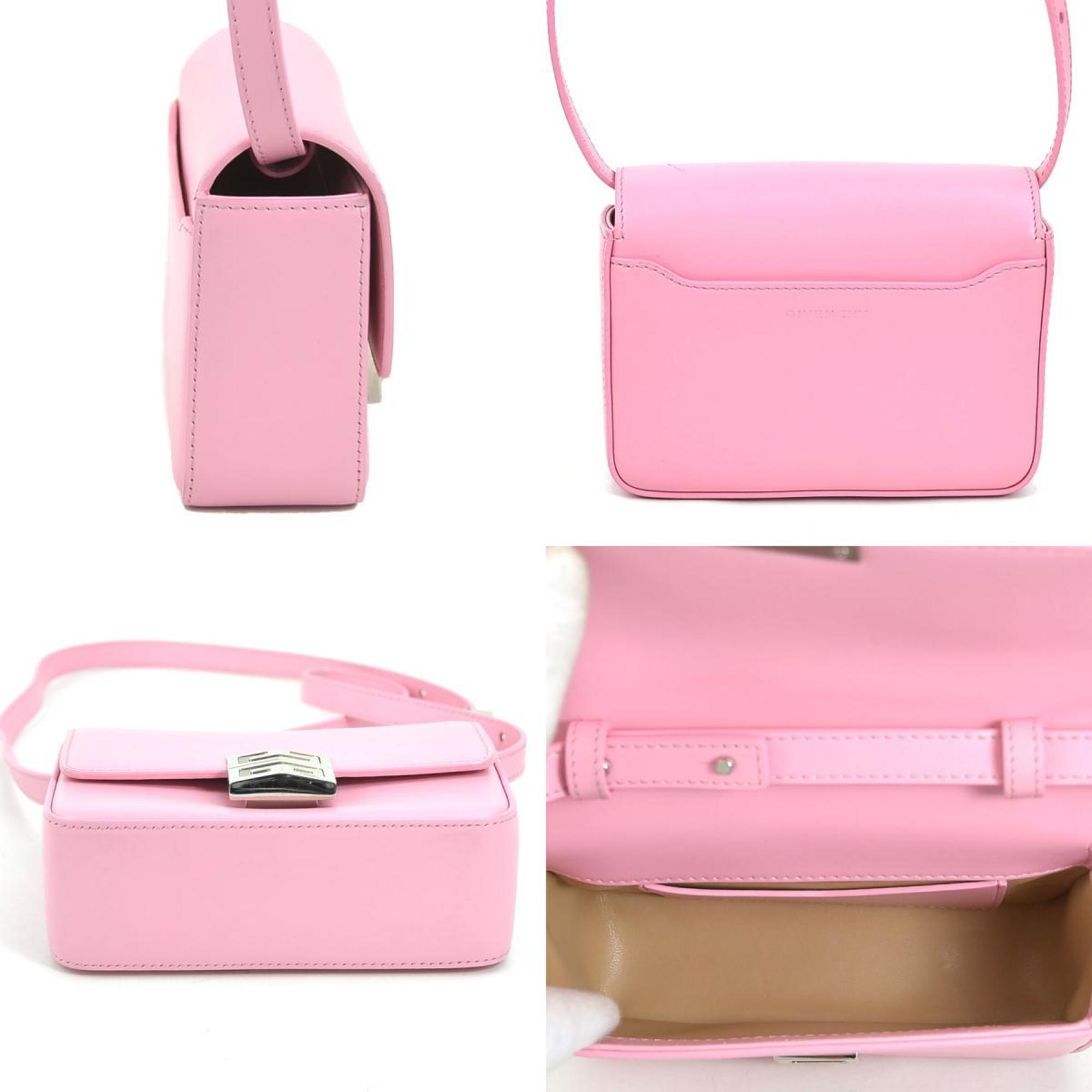 Givenchy shoulder bag leather pink ladies h30394g