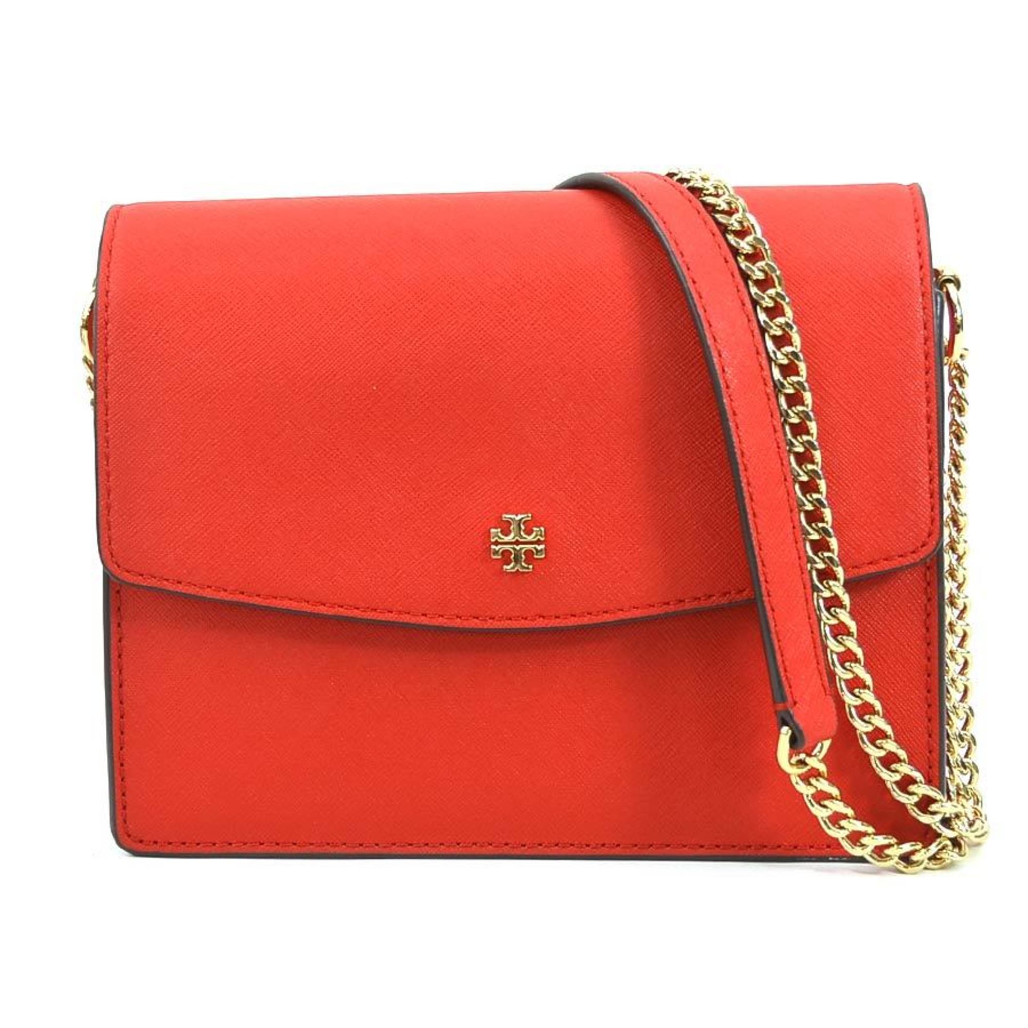 Tory Burch Shoulder Bag Leather Red Women's h30395i