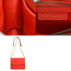 Tory Burch Shoulder Bag Leather Red Women's h30395i