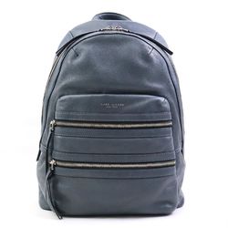 MARC JACOBS Backpack Leather Blue Grey Women's a0400