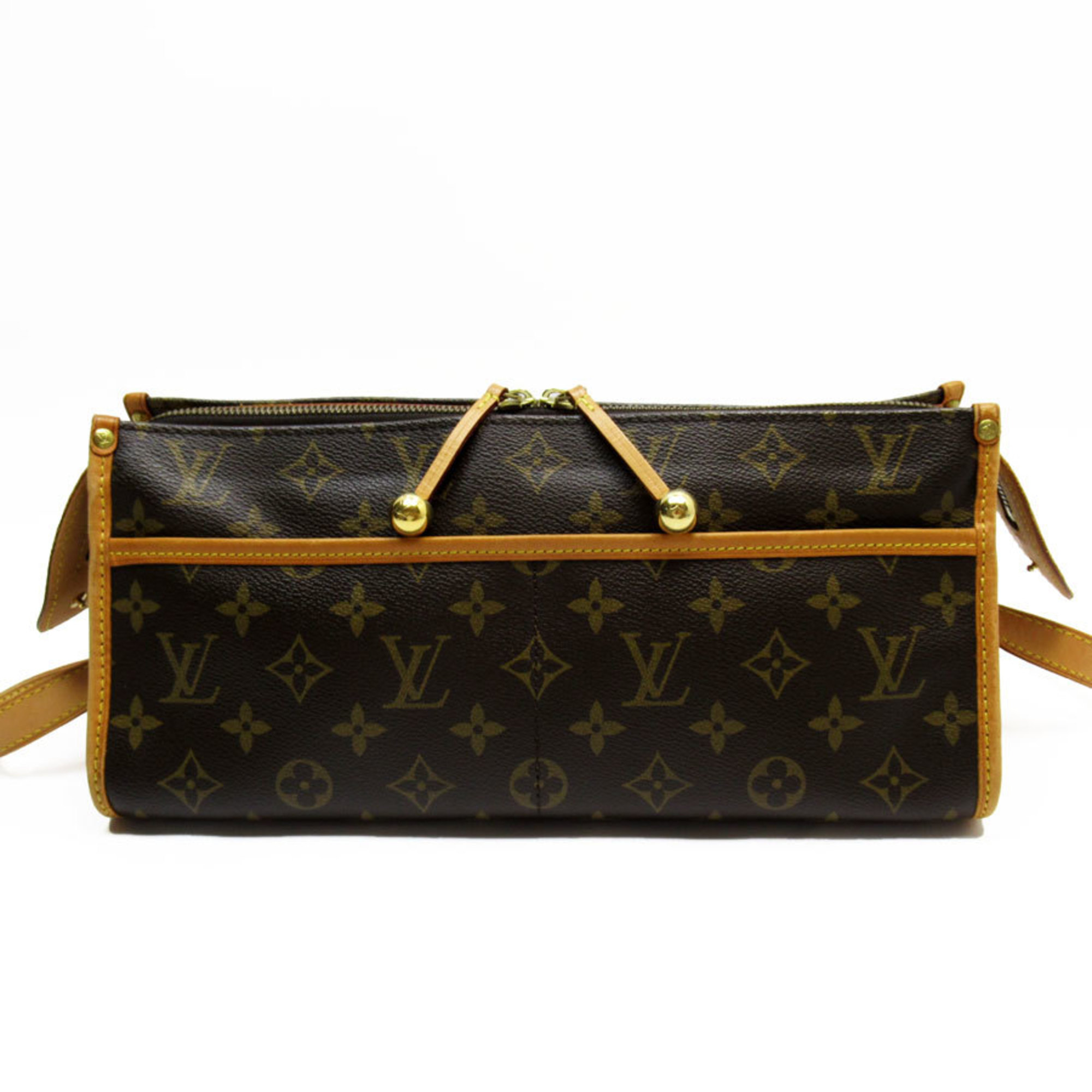 Louis Vuitton LOUIS VUITTON Shoulder Bag Monogram Popincourt Long Canvas Brown Women's M40008 w0587a