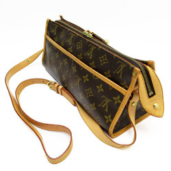 Louis Vuitton LOUIS VUITTON Shoulder Bag Monogram Popincourt Long Canvas Brown Women's M40008 w0587a