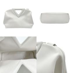 BOTTEGA VENETA Shoulder Bag Point Medium Leather White Women's z1837