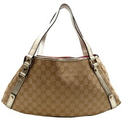 Gucci Abby GG Canvas Women's Tote Bag 130736 Beige