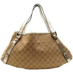 Gucci Abby GG Canvas Women's Tote Bag 130736 Beige