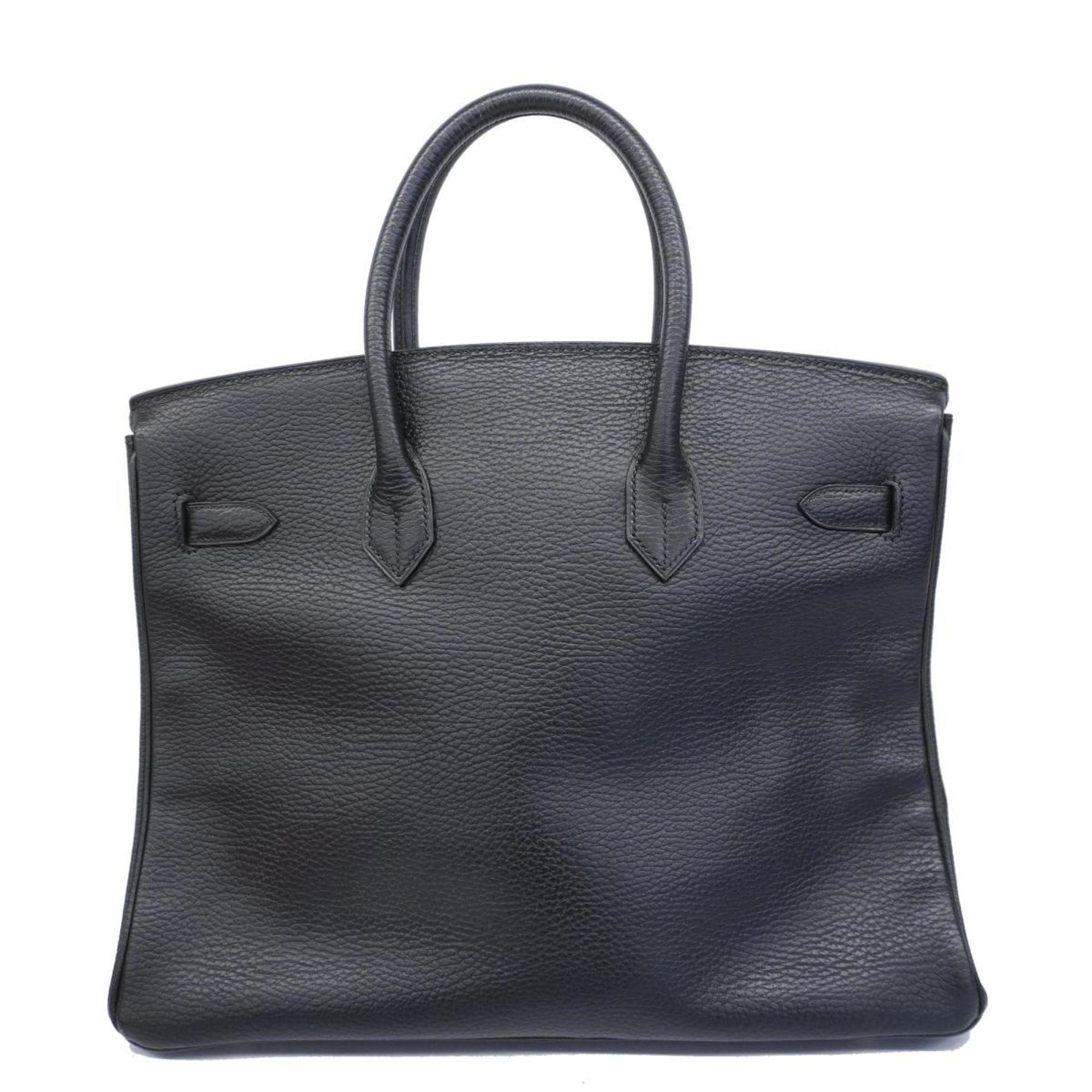 Hermes handbag Birkin 35 □F stamp Ardennes Black Ladies