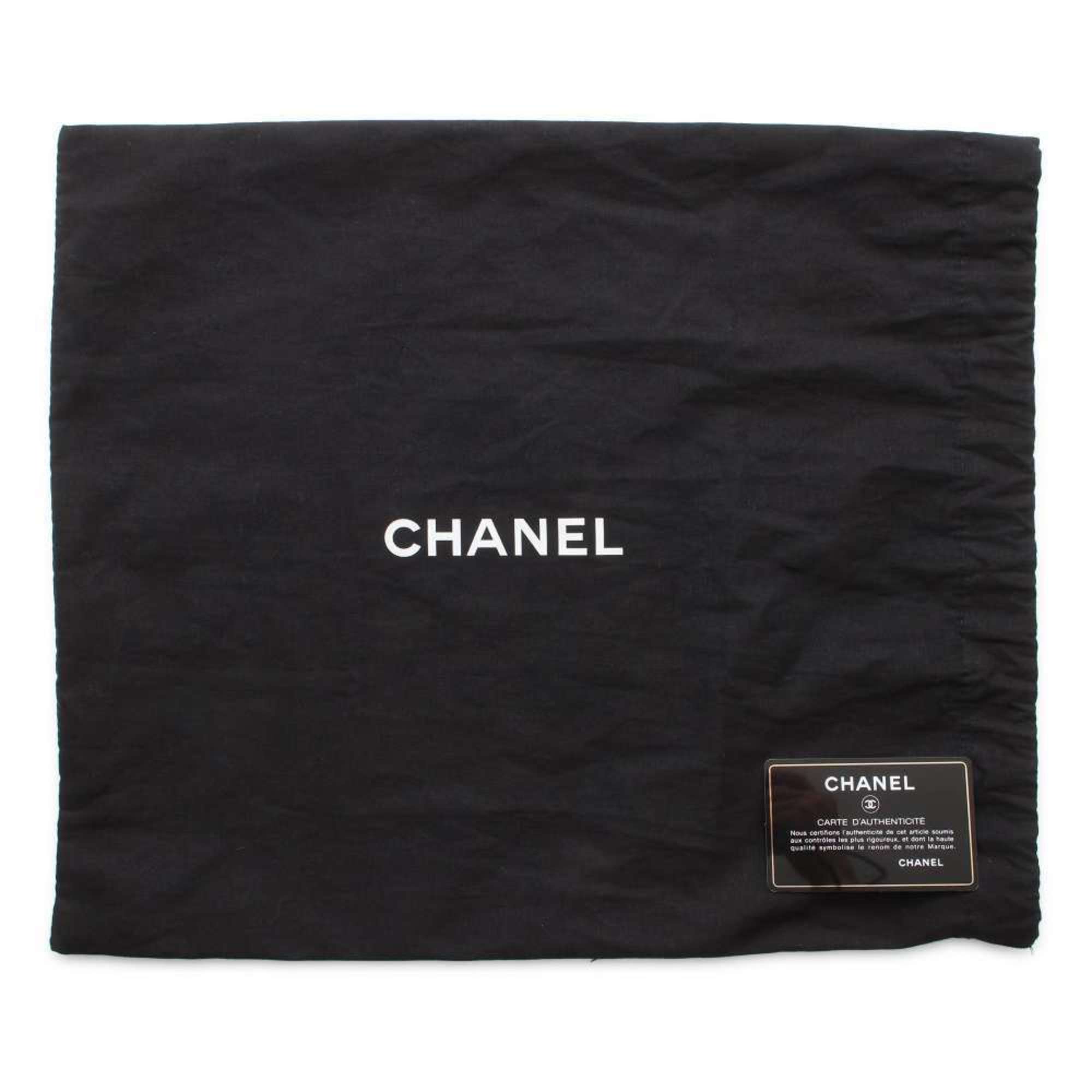 Chanel Chain Shoulder Bag 19 Flap Coco Mark Tweed AS1160 CHANEL Black