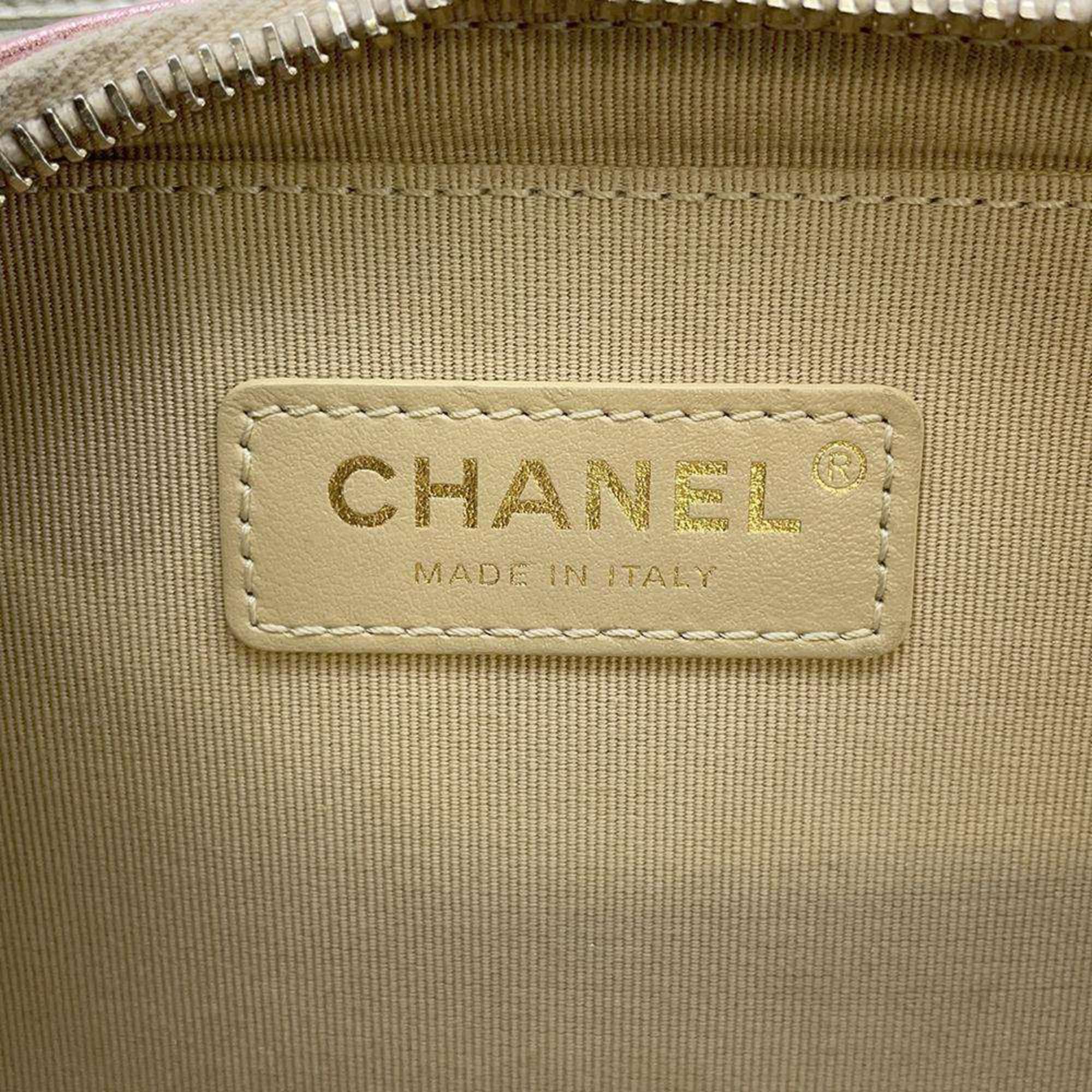 Chanel Chain Shoulder Bag Gradient Matelasse Coco Mark Lambskin AS3002 CHANEL