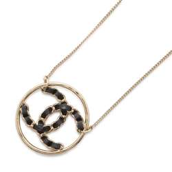Chanel Necklace Coco Mark Circle B19 P CHANEL