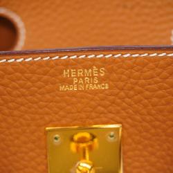 Hermes handbag Birkin 30 □H stamp Togo gold ladies