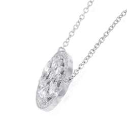 Tiffany Necklace Cobblestone Diamond Pt950 Platinum & Co. Pendant