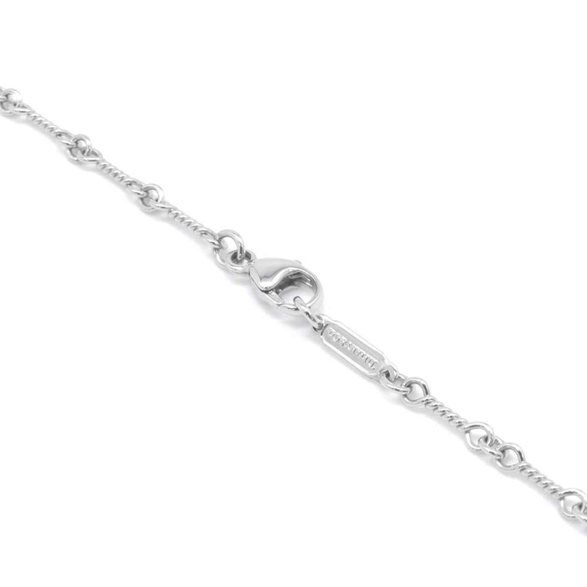 Tiffany Necklace Sentimental Heart Diamond Pt950 Platinum