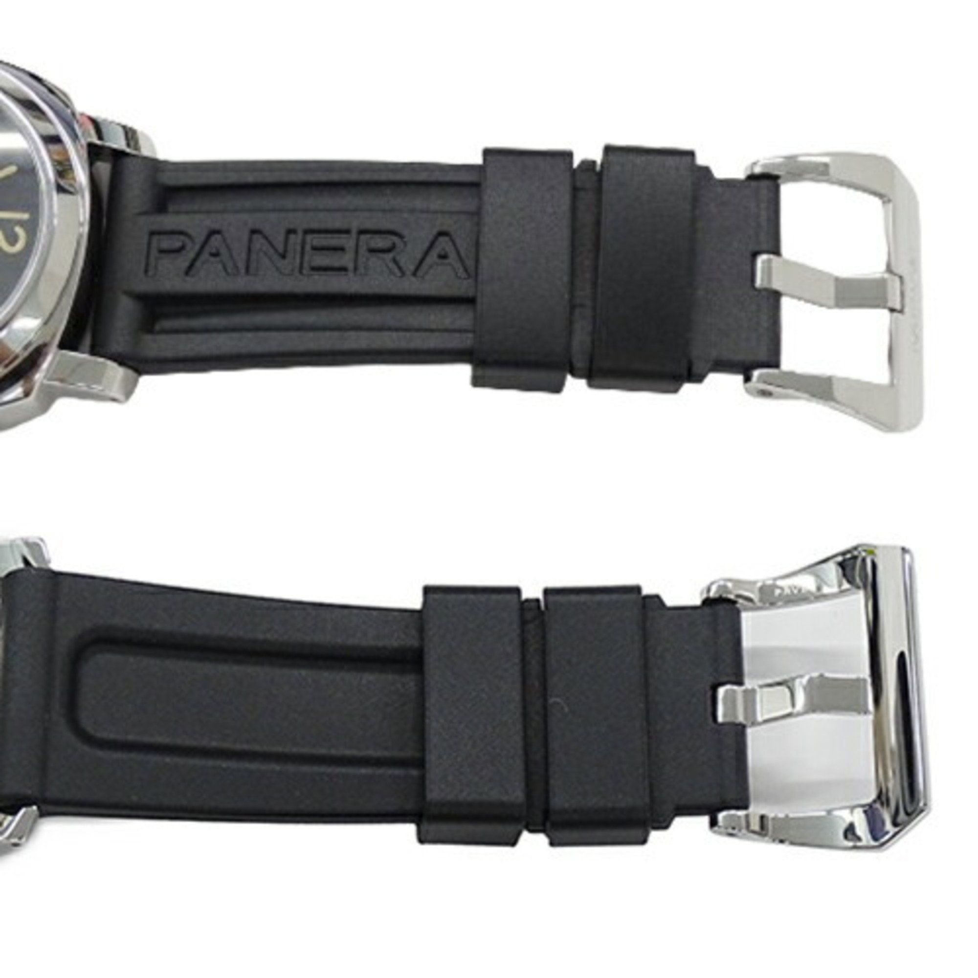 Panerai Luminor Marina PAM00631 Watch Men's Acciaio Hand-wound Stainless Steel SS Rubber Polished