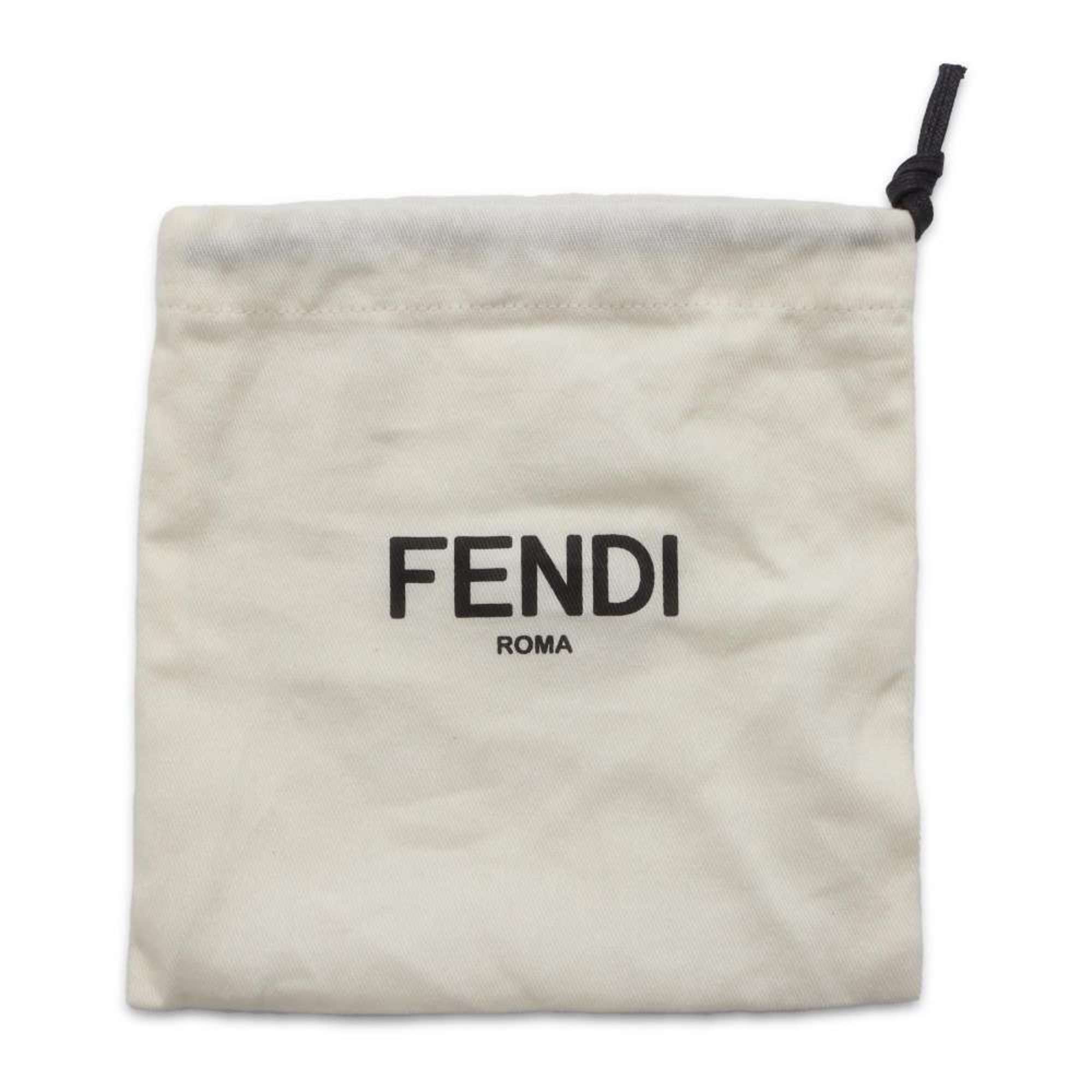 Fendi Tri-fold Wallet FF Diamond Laminated Leather 8M0480 FENDI