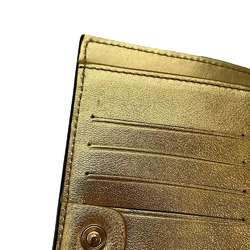 Fendi Bi-fold Wallet Embossed FF 8M0419 FENDI Gold