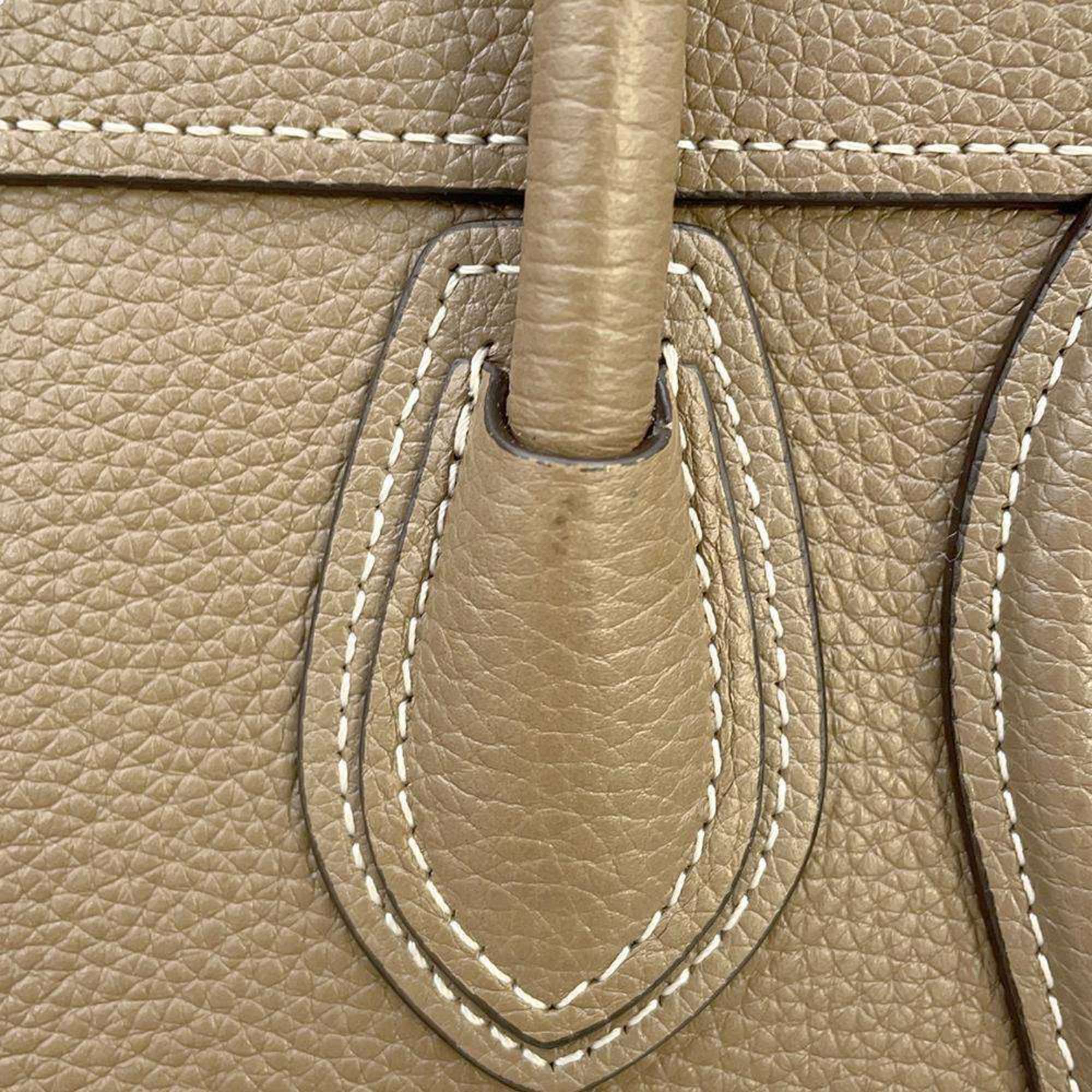 Celine Handbag Luggage Nano Shopper 189243 CELINE 2way Shoulder Bag Beige