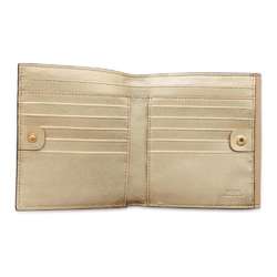 Fendi Tri-fold Wallet Peekaboo Selleria Compact Leather 8M0438 FENDI