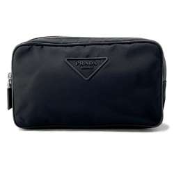 Prada Waist Bag Nylon Black 2VL977 PRADA Pouch Body