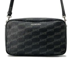 Balenciaga Shoulder Bag BB Monogram Signature Camera 702723 BALENCIAGA Black