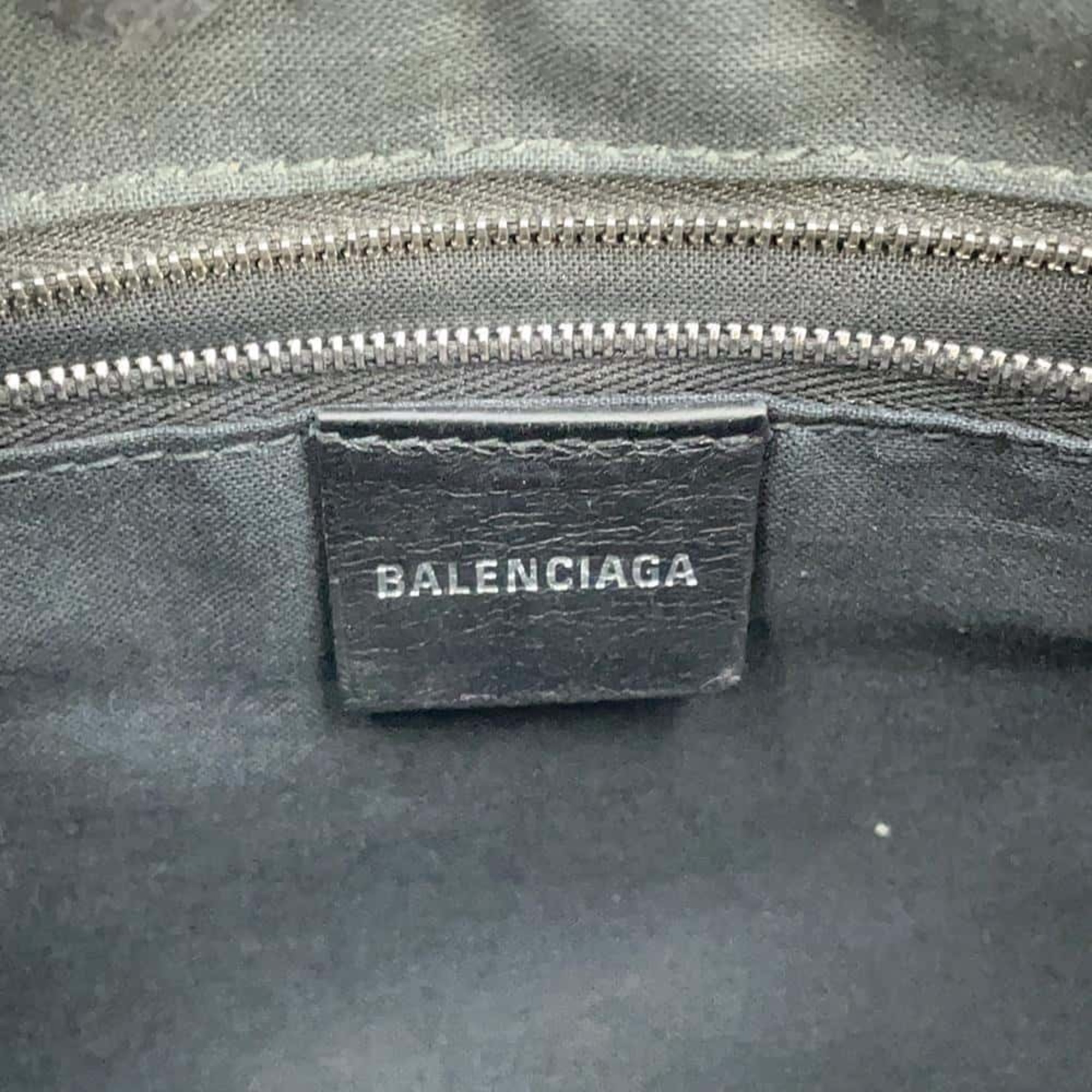 Balenciaga Shoulder Bag BB Monogram Signature Camera 702723 BALENCIAGA Black