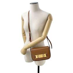 Prada Shoulder Bag Leather PRADA Brown