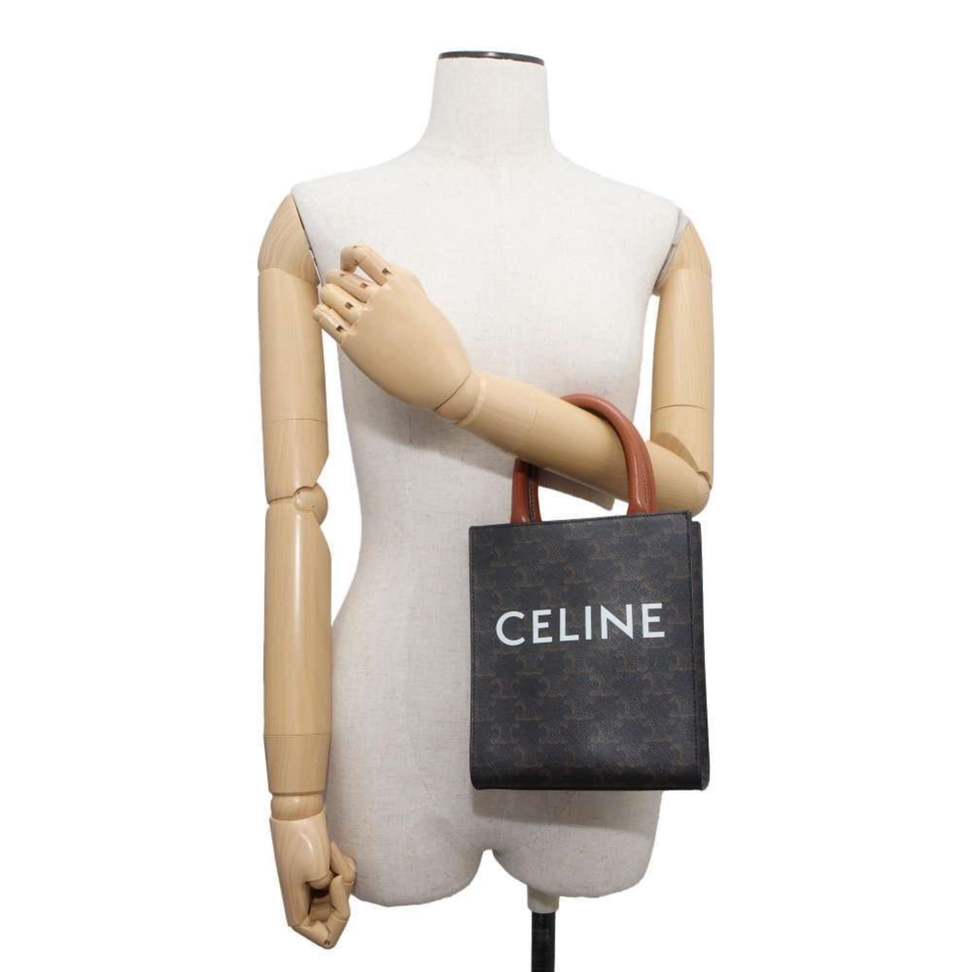 Celine Handbag Triomphe Vertical Cabas 194372 CELINE 2way Shoulder Bag