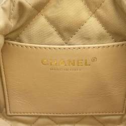 Chanel Chain Shoulder Bag 22 Calfskin AS3980 CHANEL White